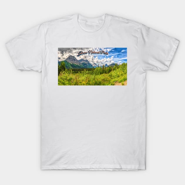 Glacier National Park T-Shirt by Gestalt Imagery